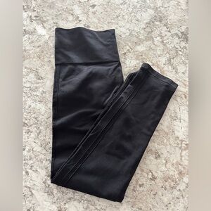 Women Serra Black Seamless Leggings XL